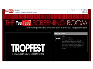 The YouTube Screening Room will be the likely place to show full-length movies