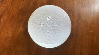 The top panel of the Echo Dot (5th Generation)