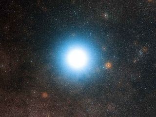 A new planet-hunting instrument has begun studying our bright neighboring star system, Alpha Centauri.