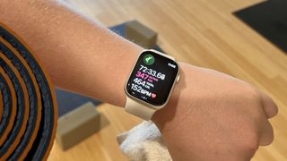 Apple Watch hot yoga