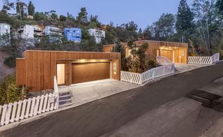 Exterior view of Brother & Sister House, by Anonymous Architects, Los Angeles