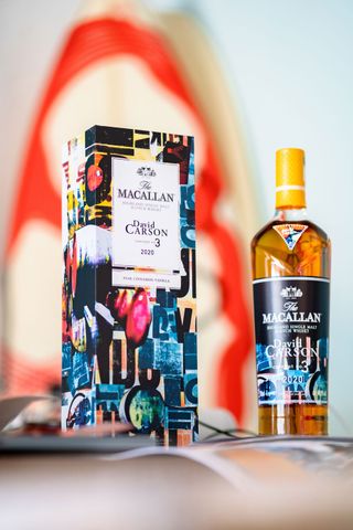 Artist David Carson The Macallan Concept No. 3 collage design