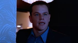 Matt Damon saying he has an idea in Ocean's Thirteen.