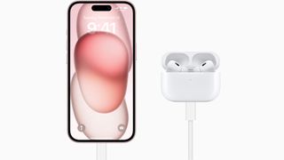 iPhone 15 and AirPods Pro