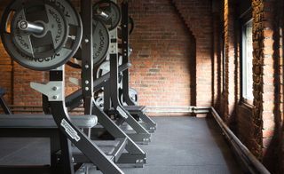 An interior view of the Brick Gym, opened in Antwerp