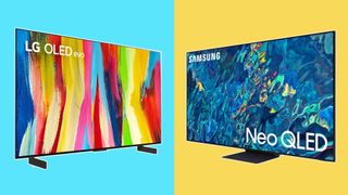 LG C2 OLED vs. Samsung QN95B QLED 