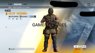 Rainbow Six Siege Tachanka Elite Leak