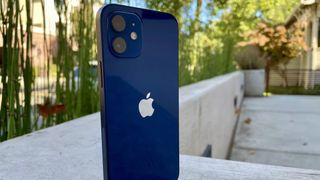 iPhone 12 in blue