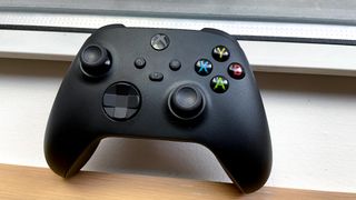 A photograph of the Xbox Series X wireless controller