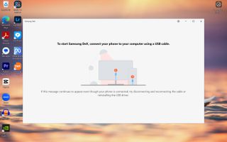 Samsung DeX application on a PC