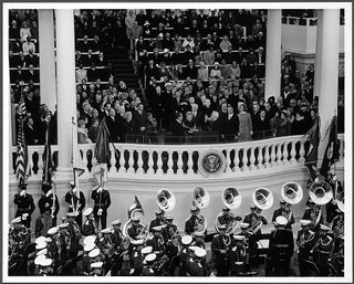 During Richard Nixon's Inauguration Day parade in 1973, he had a chemical bird repellant sprayed to kill pigeons so they wouldn't interfere with the celebration.