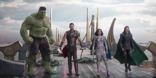 Thor: Ragnarok hulk Valkyrie Loki Asgard