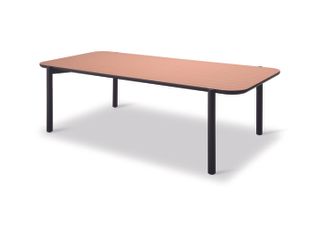 brown table