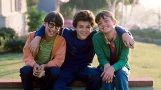 Josh Saviano, Fred Savage and Danica McKellar in Wonder Years