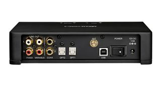 Plenty of connections on the Arcam irDAC II