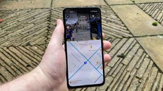 Google Maps on Android split-screen Street View