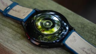 The bottom sensors on the Samsung Galaxy Watch 4