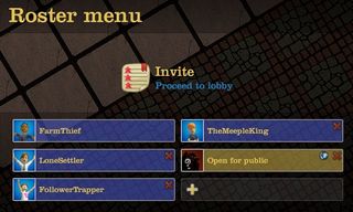 Carcassonne multiplayer menu