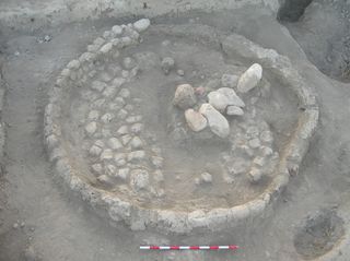 A rounded silo was discovered at the archaeological site called Tel Tsaf in Israel, dating to 5100 B.C. to 4600 B.C.