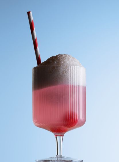 cherry soda float