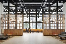 Reception Seating Area in Exchange House