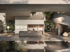 Boffi Cove kitchen by Zaha Hadid Design