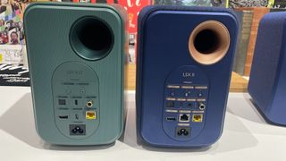 KEF LSX II vs KEF LSX II LT side by side shot