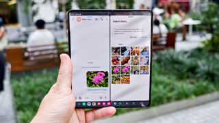 Samsung Galaxy Z Fold 5 multi window 