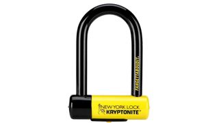 Kryptonite New York Fahgettaboudit Mini bike lock on white background