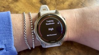 a photo of the Garmin Fenix 7 Pro training readiness