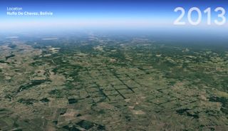 google earth timelapse feature