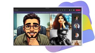 Microsoft Teams video call using Windows Studio effects