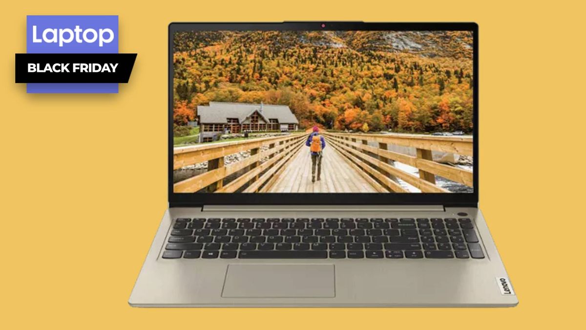 Lenovo IdeaPad 3 laptop in sand