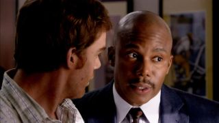 Michael C. Hall and Erik King in Dexter