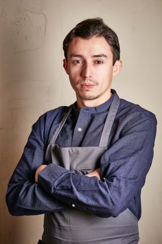 Executive Chef Miller Prada at Humo Mayfair restaurant