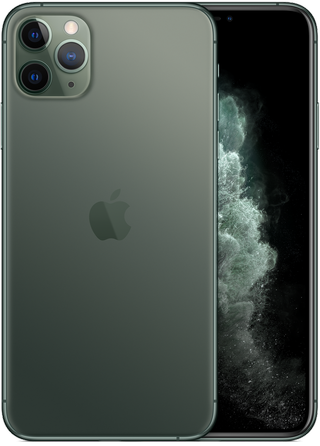 iPhone 11 Pro in Midnight Green