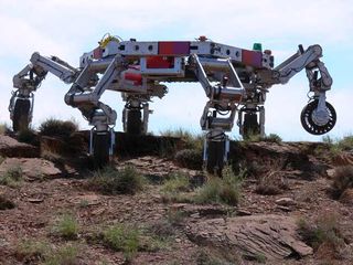 Robotic Lunar Base With Legs Changes Everything