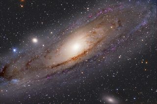 Andromeda Galaxy with M32 and M110