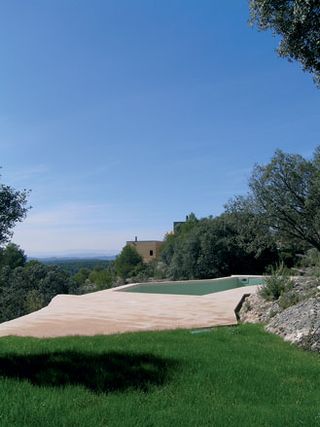 Consolacion sits atop a rocky ravine in North East Spain