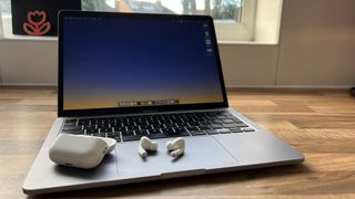 AirPods Pro on MacBook 