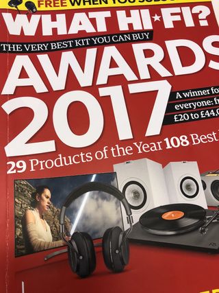 A brief history of What Hi-Fi? Awards magazine covers