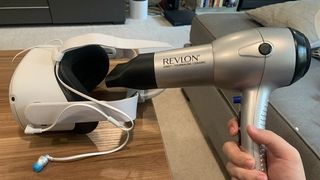 Oculus Quest 2 Fogging Hairdryer