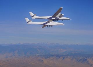 Stratolaunch's Roc carrier plane performed its second-ever test flight on April 29, 2021.