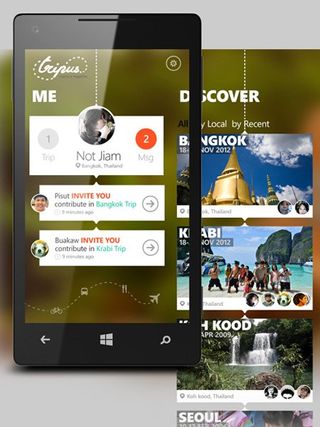 TripUs for Windows Phone