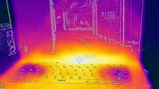 ASUS ROG Zephyrus G16 thermal camera.