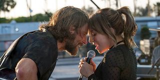 Lady Gaga and Bradley Cooper in A Star is Born