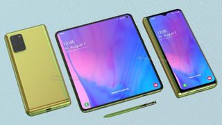 Samsung Galaxy Fold 2 render