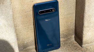 The back of the LG V60