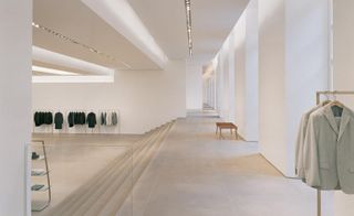 Jil Sander showroom, Milan, 2000.