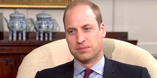 Prince William sad interview in 2017